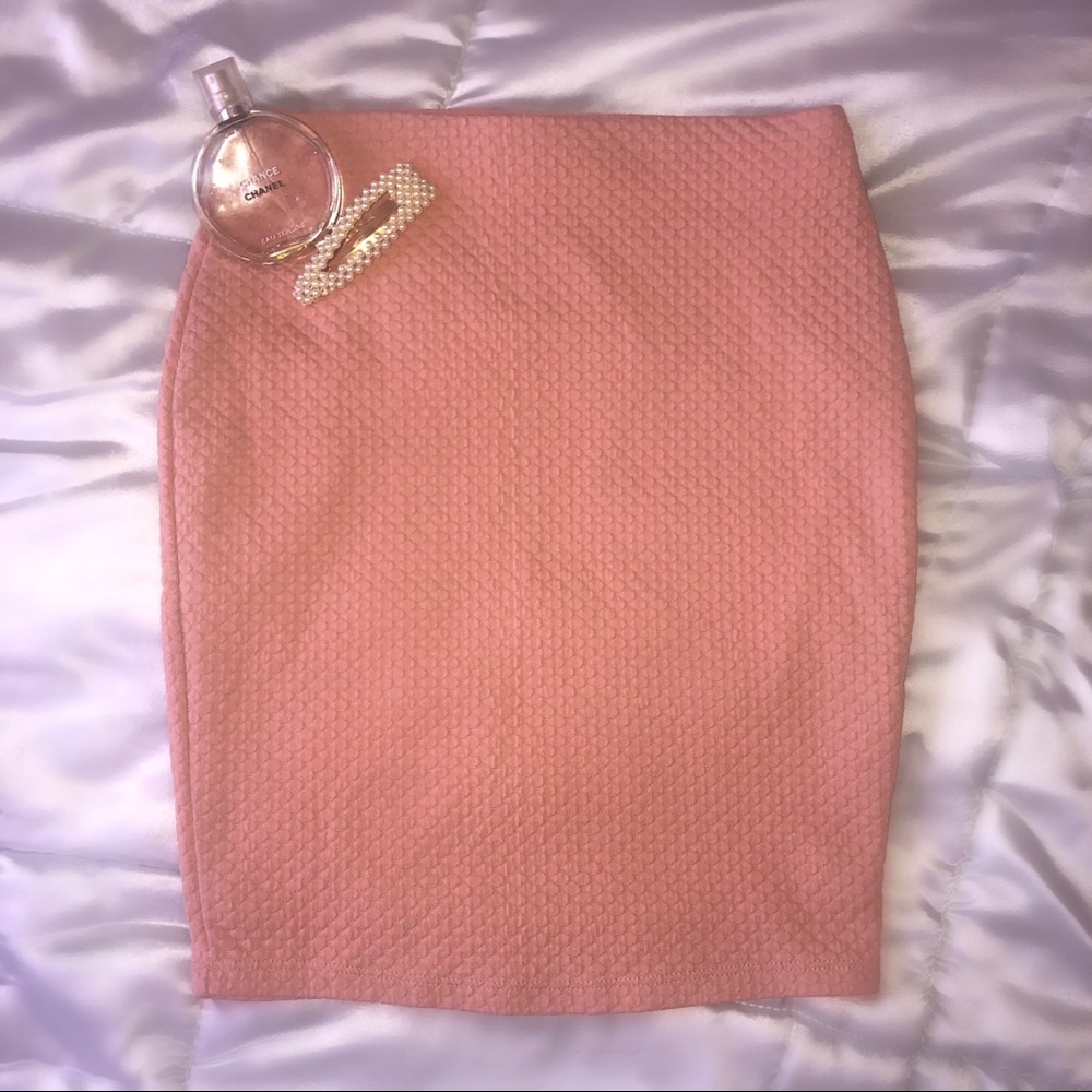 Dusty Pink Forever 21 Skirt